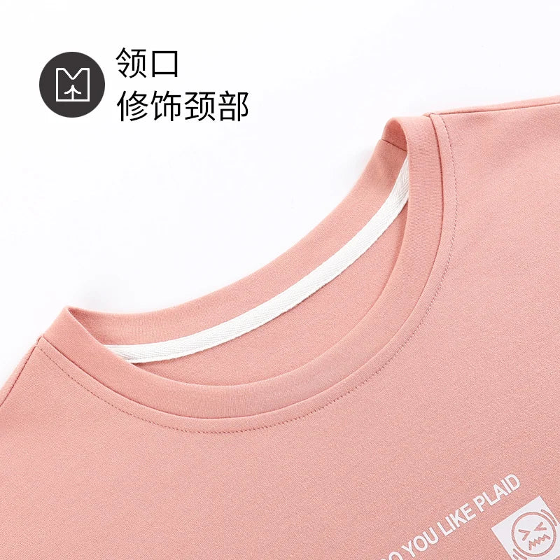 Newest Women Pajamas Set Spring and Autumn 100% Cotton Pyjamas Female Long Sleeve Sleepwear